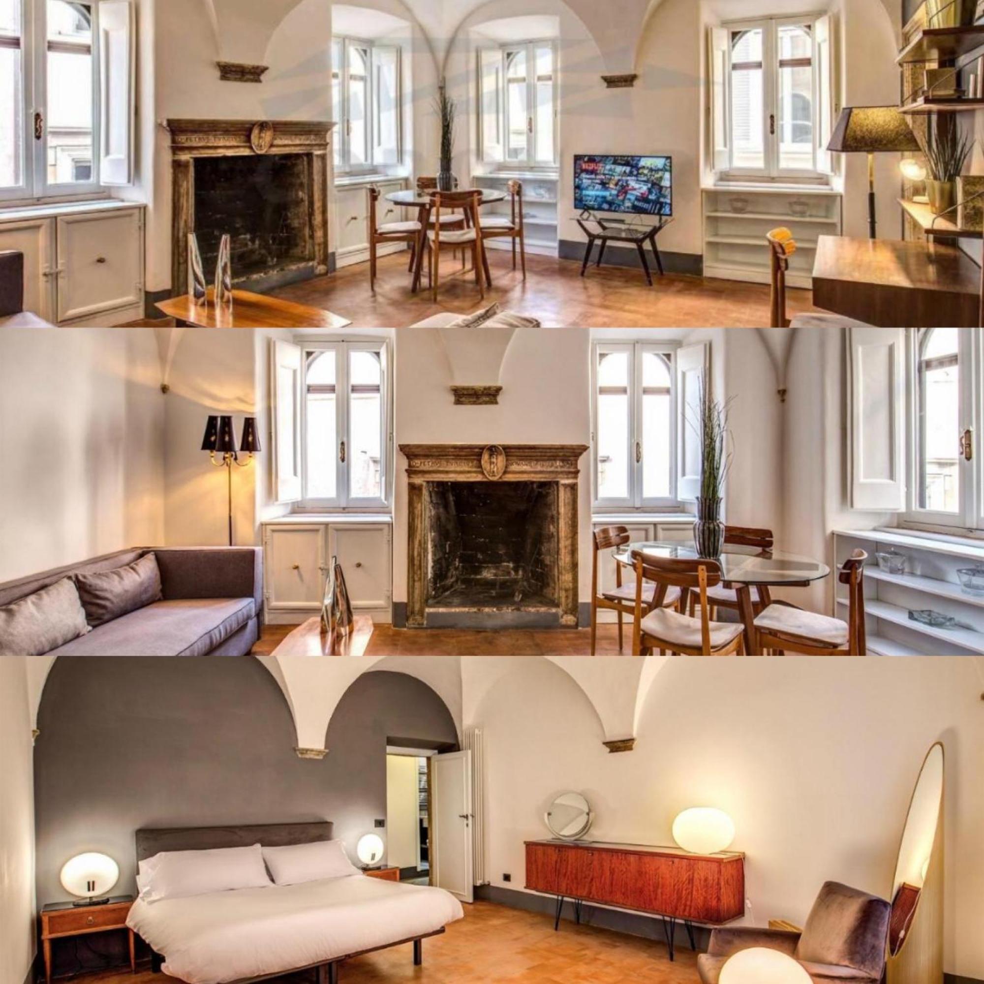 Ferienwohnung Palazzo Turci Rom Exterior foto